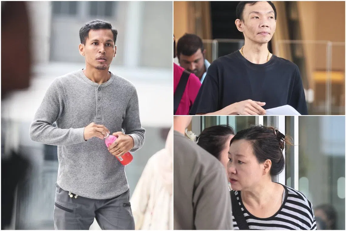 Mohammed Firdaus Osman, Ong Chin Huat and Huang Suhua have been charged with alleged hit-and-run offences on May 21.