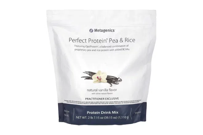 Metagenics Perfect Protein Pea & Rice, Natural Vanilla