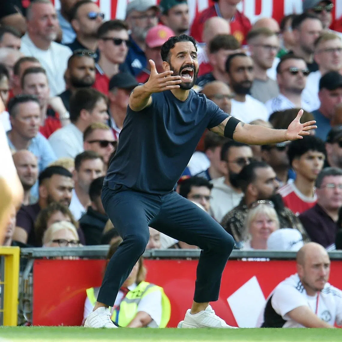 Last week’s 1-0 loss to Arsenal drew plenty of positives but the result, the manner of defeat was of clear annoyance to United’s manager Ruben Amorim.