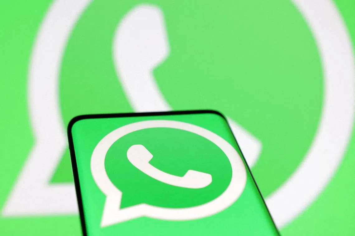 FILE PHOTO: WhatsApp logo is seen in this illustration taken, August 22, 2022. REUTERS/Dado Ruvic/Illustration/File Photo