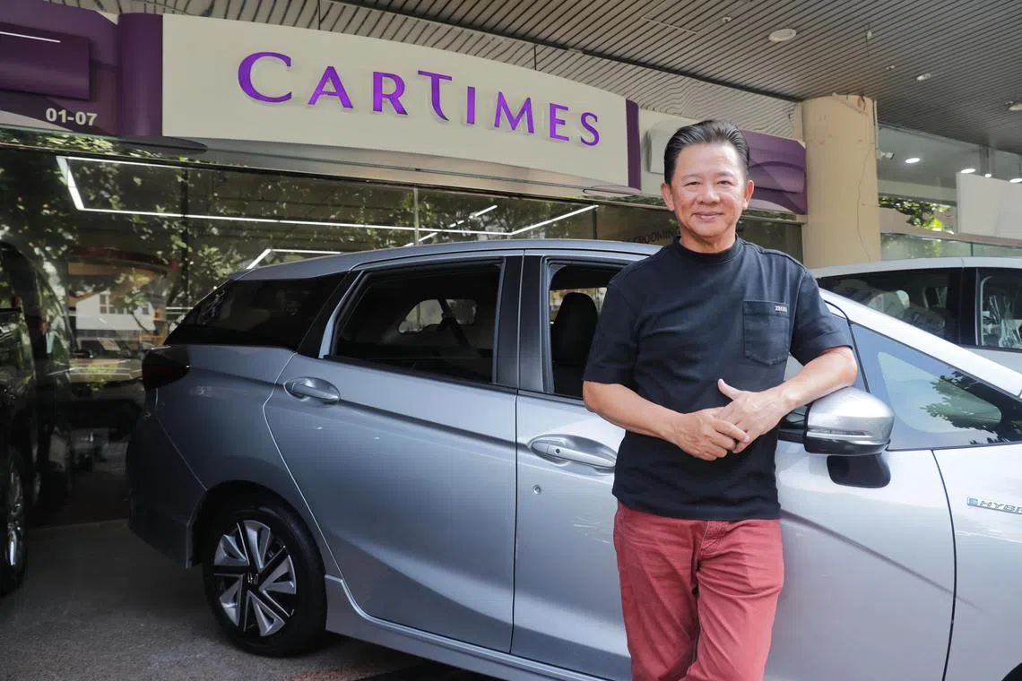 ST20230802_202387237295 : Gin Tay/ obcar1/ Tan Ooi Boon/
Mr Eddie Loo, managing director of Car Times, honoured his  customer's deal even though  he had yet to recoup the losses from the crime.