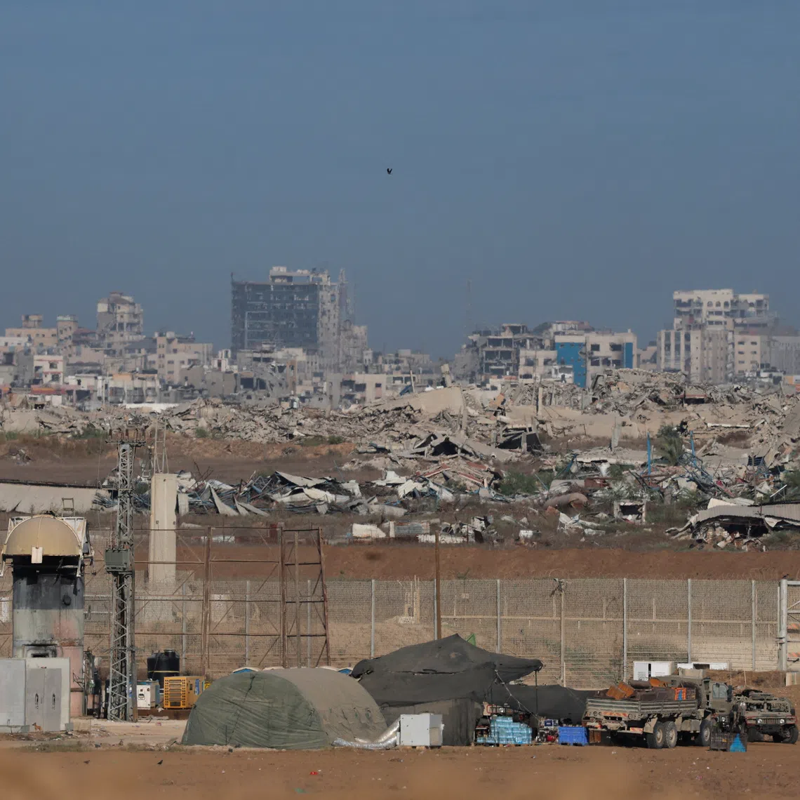 The ceasefire deal went into effect on Oct 10 after which Israeli troops began pulling back from parts of Gaza.