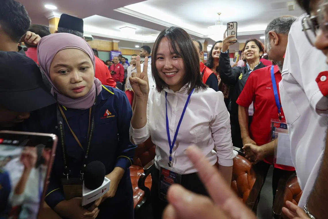 Ms Pang Sock Tao from the Democratic Action Party, one of the four members of the Pakatan Harapan alliance, won the Kuala Kubu Baharu by-election.