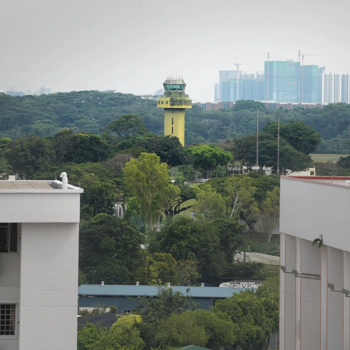The 19-year-old student had planned attacks against Singapore Armed Forces personnel stationed outside Sembawang Air Base (pictured).