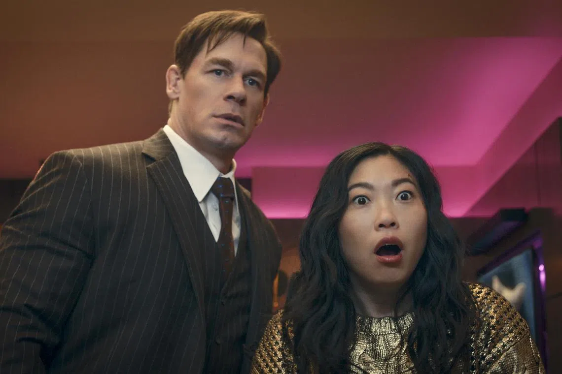 adjackpot12 - John Cena (left) and Awkwafina in Jackpot!



Source/copyright: Prime Video