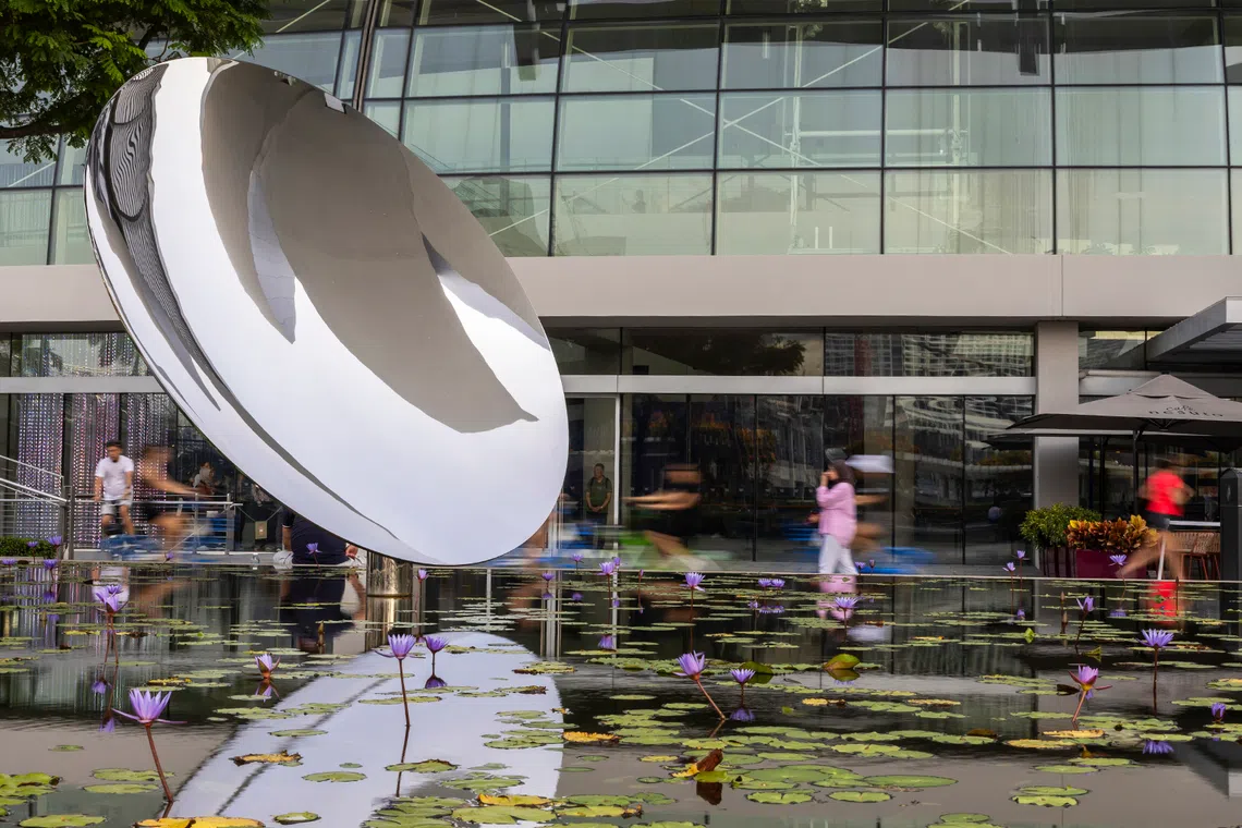 Sky Mirror by Anish Kapoor