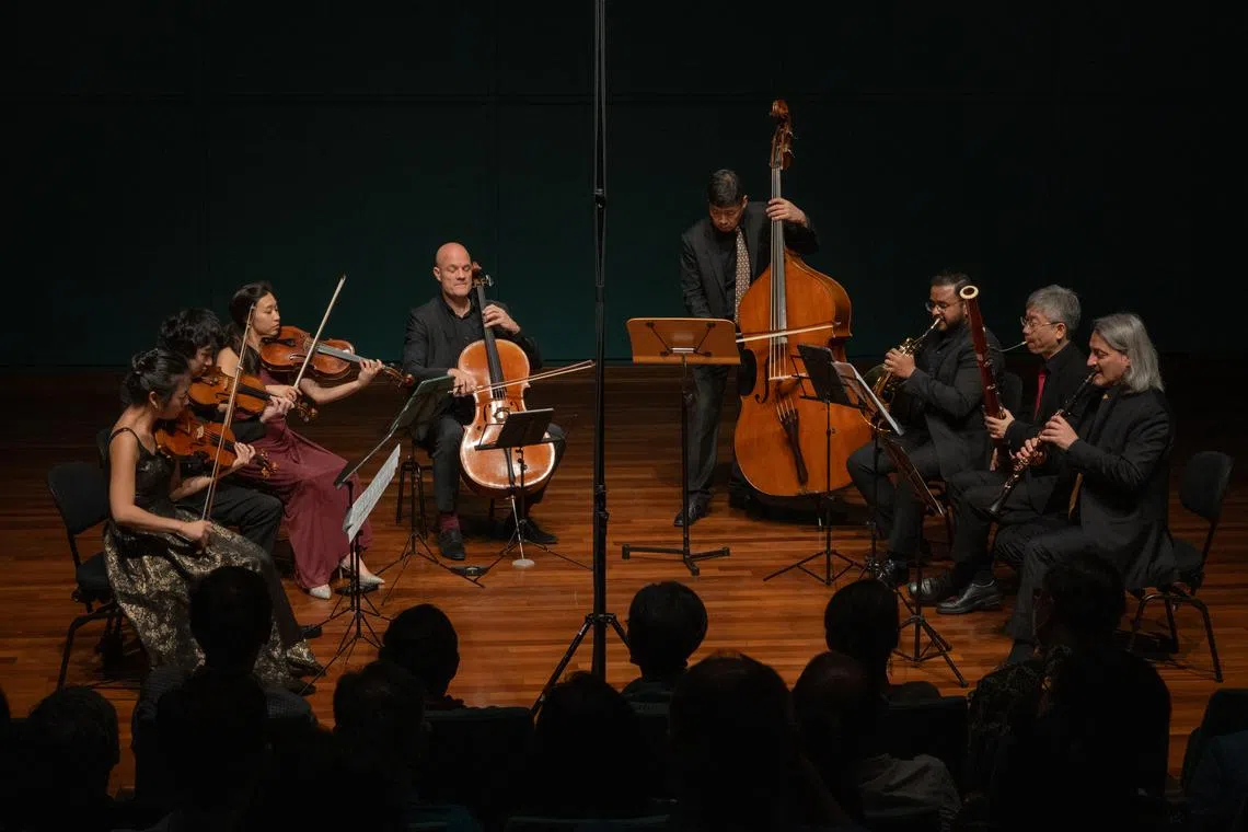 Chamber Music & Arts presented Schubert's Octet in F major (D. 803) as part of a two-night concert programme. 