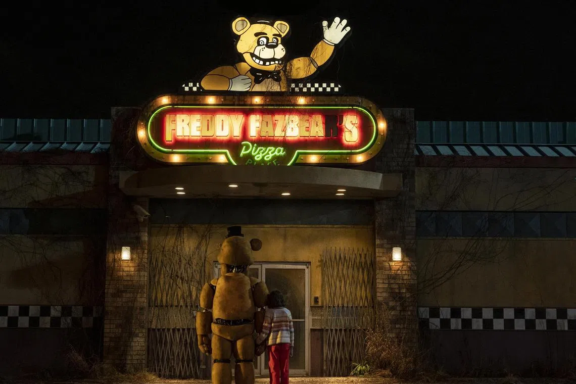 Five Nights At Freddy's, based on a popular horror-survival video game, became a surprise box office sensation.
