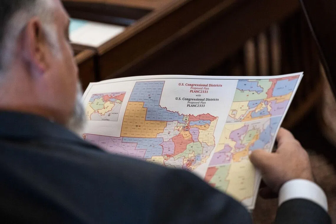 Many Texas Republican lawmakers have said the new map was devised in response to Mr Trump’s request to redraw electoral maps for a partisan advantage in House races.