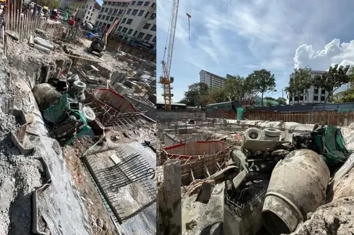 straitstimes.com - Cement truck plunges into Penang Hospital construction site, killing one