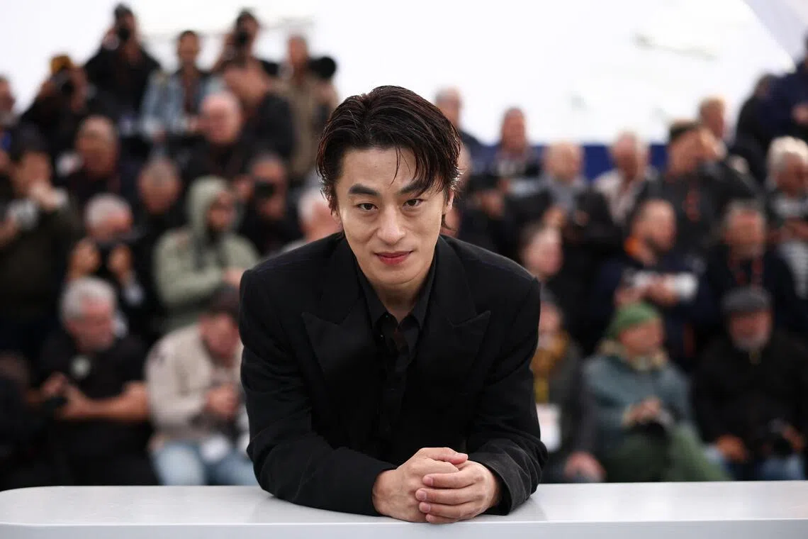 Cast member Koo Kyo-hwan poses during a photocall for the film "Gunche" (Colony - Gun-che) presented as part of Midnight Screenings at the 79th Cannes Film Festival in Cannes, France, May 15, 2026. REUTERS/Marko Djurica