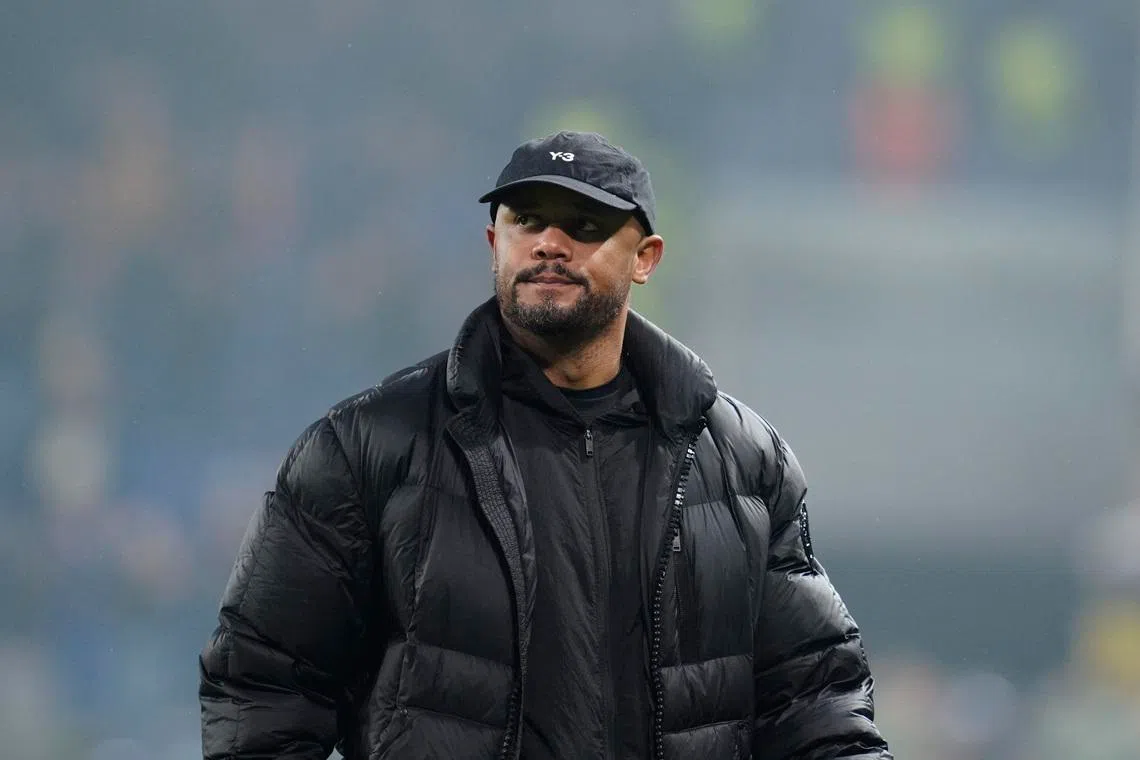 Soccer Football - UEFA Champions League - Round of 16 - First Leg - Atalanta v Bayern Munich - New Balance Arena, Bergamo, Italy - March 10, 2026 Bayern Munich coach Vincent Kompany after the match REUTERS/Matteo Ciambelli