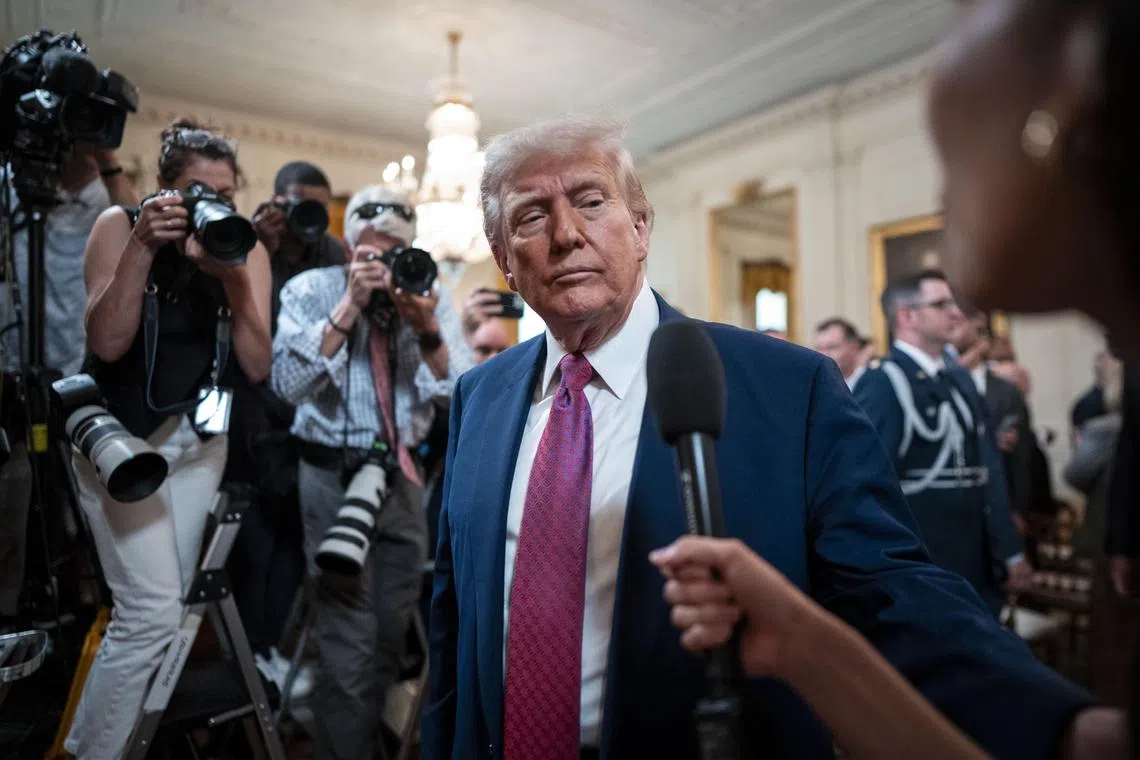 US President Donald Trump said it was unclear if Iran still has a nuclear programme following Israeli strikes on the country.