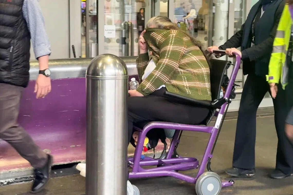 British grandmother on Indonesia death row arrives back in London