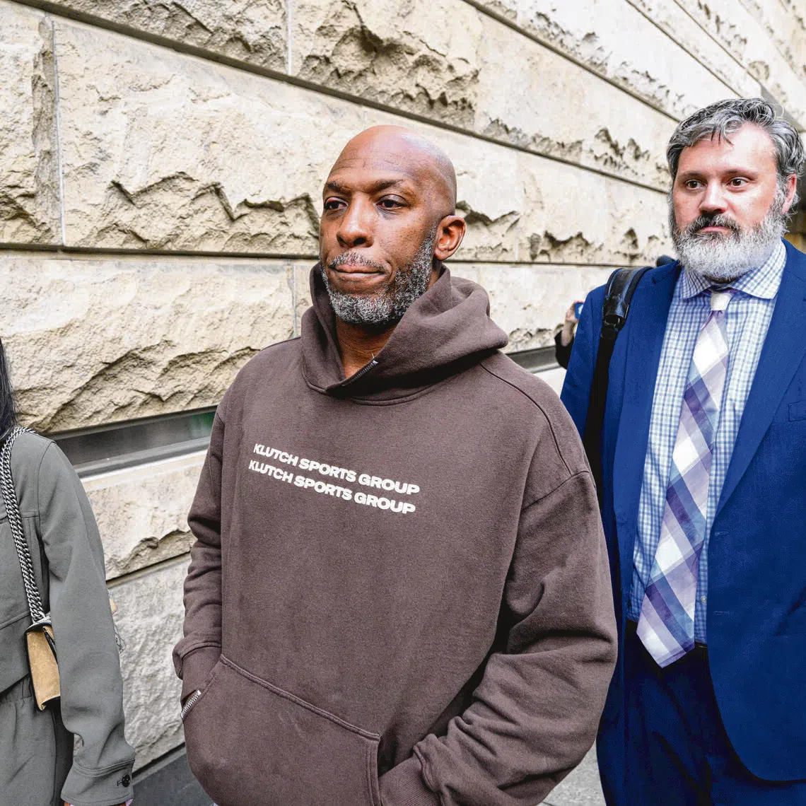 Portland Trailblazers head coach Chauncey Billups exits the Mark O. Hatfield United States Courthouse after his arraignment on October 23, 2025 in Portland, Oregon.