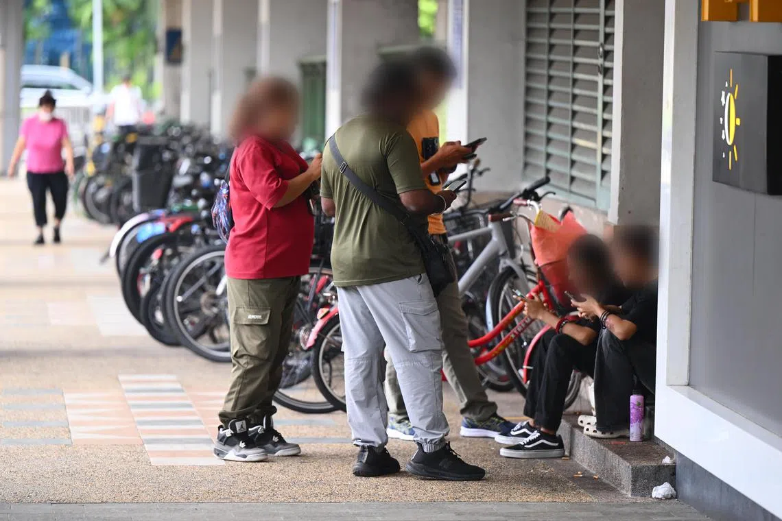 Health Sciences Authority officers on an anti-vaping blitz. Singapore’s firm stance has kept vaping products off retail shelves.  