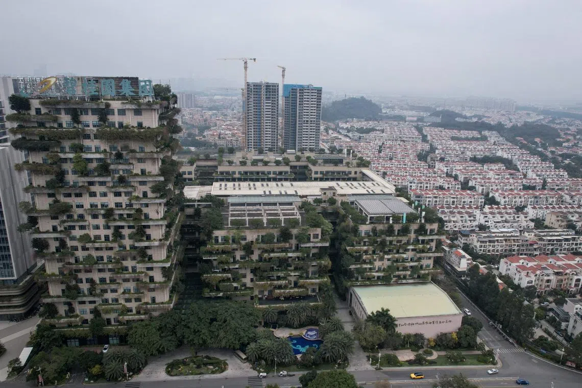 Country Garden is among distressed Chinese developers seeking to offload properties abroad.