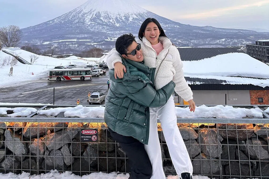 Eric Chou announced that he and Dacie Chao are expecting a child.