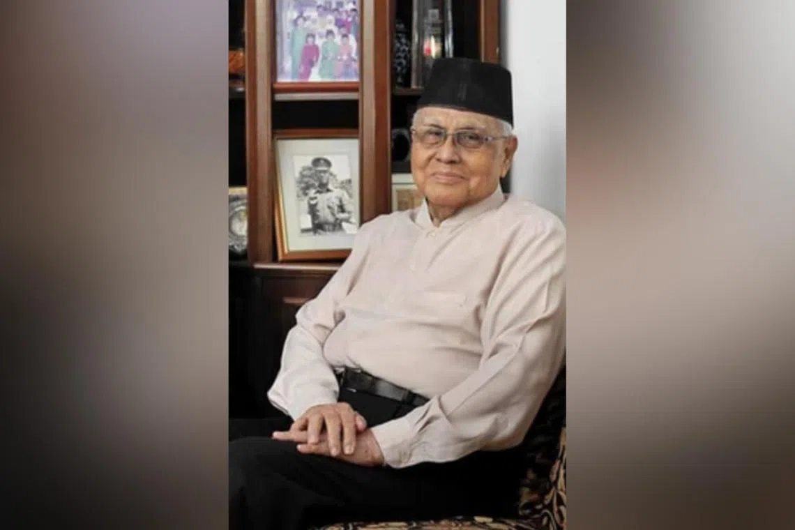 Captain (Retired) Shamsudin Sadan died on Tuesday morning.