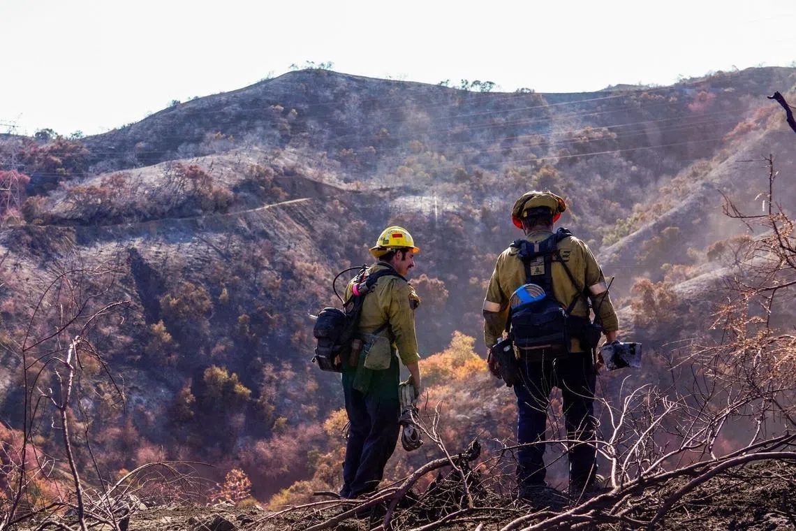 Mr Zelensky said Ukraine’s firefighters can “help Americans save lives”.