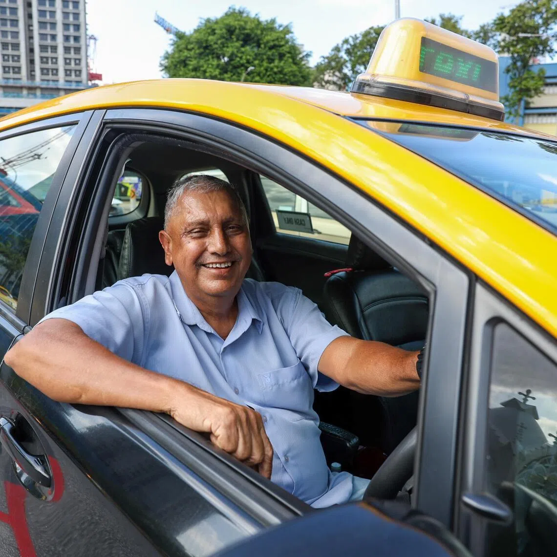 ST20260316_202644400455/Jasel Poh/vctaxi16

Photo of Mr Singh who drives one of the last yellow top taxis in Singapore, with his taxi at Ban San Street Taxi Terminal on Mar 16, 2026.