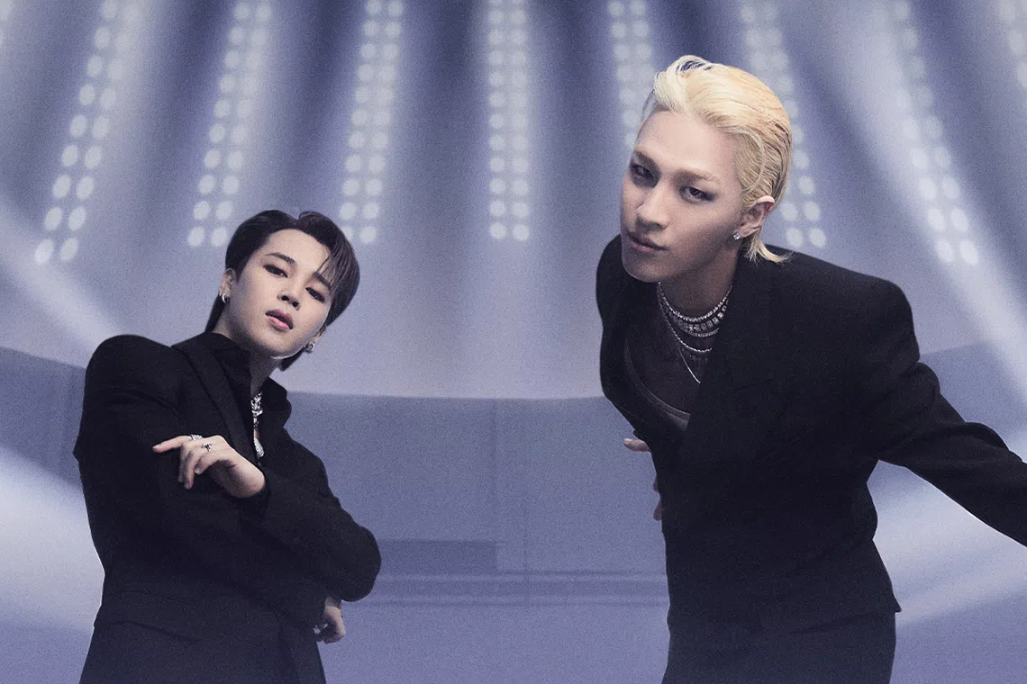 BigBang's Taeyang (right) has made a comeback with BTS' Jimin with a single, Vibe, on Jan 13, 2023.