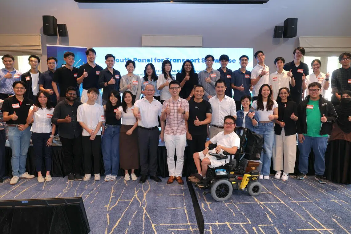 The Youth Panel for Transport presented their proposals at the Asian Civilisation Museum, on Sept 26.
