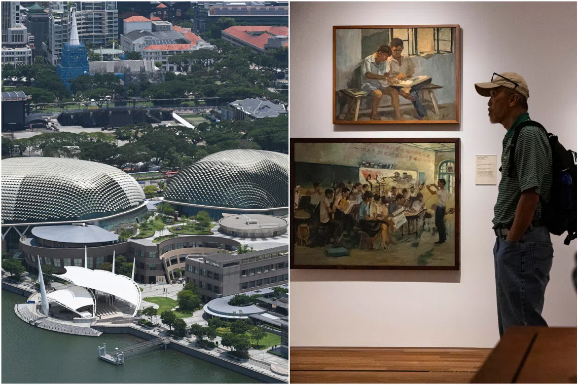 It was a banner year for National Gallery Singapore while fellow arts institution Esplanade sustained modest growth.