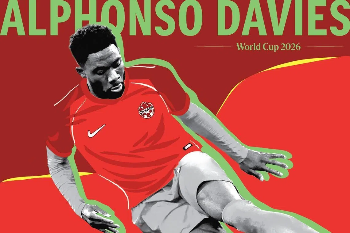 Can Canada captain Alphonso Davies overcome injury concerns to propel co-hosts Canada into the knockout phase? Look out for a poster of the Group B preview in the May 31st edition of The Sunday Times.