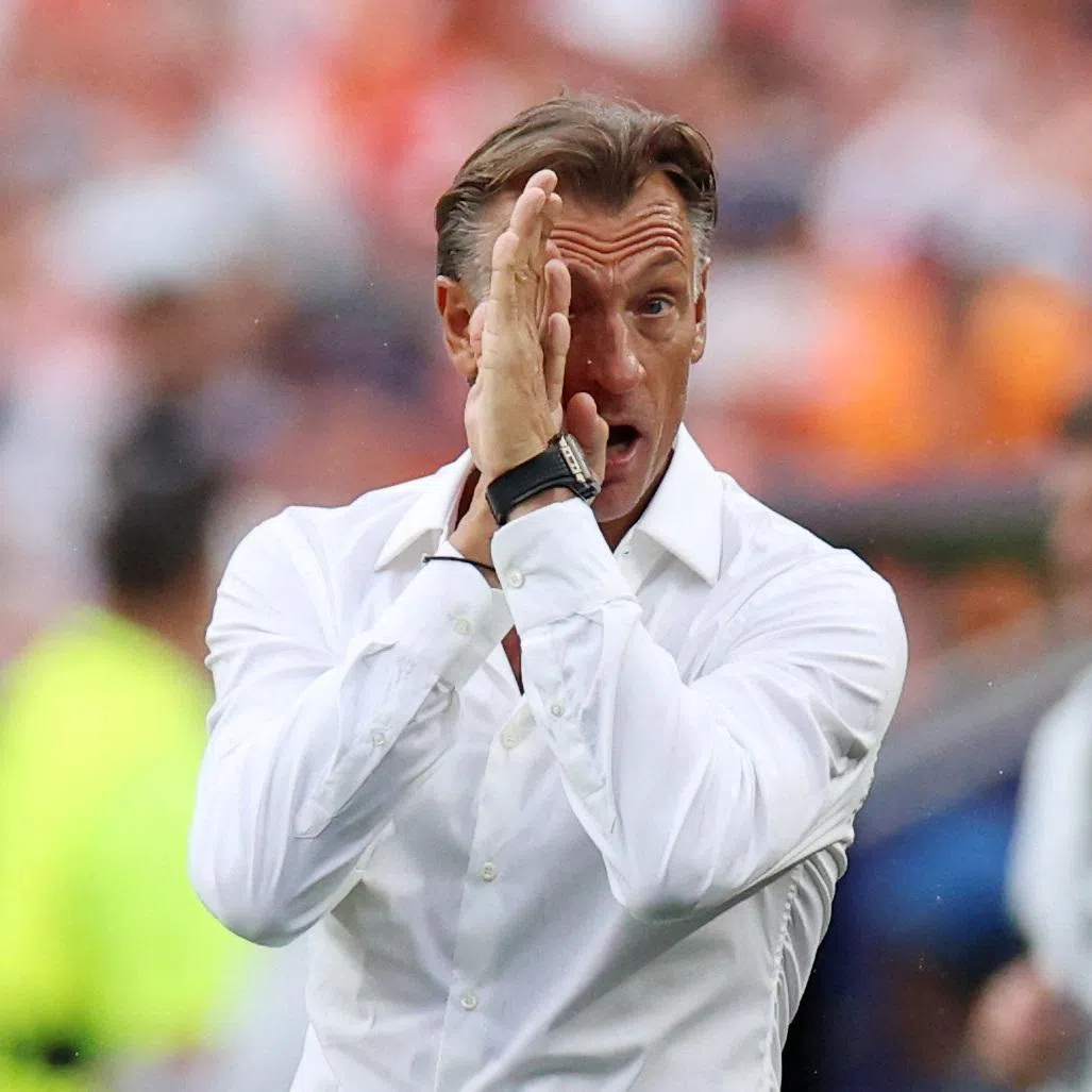 Herve Renard took charge of the North African team after their 5-1 demolition by Sweden in their opener.
