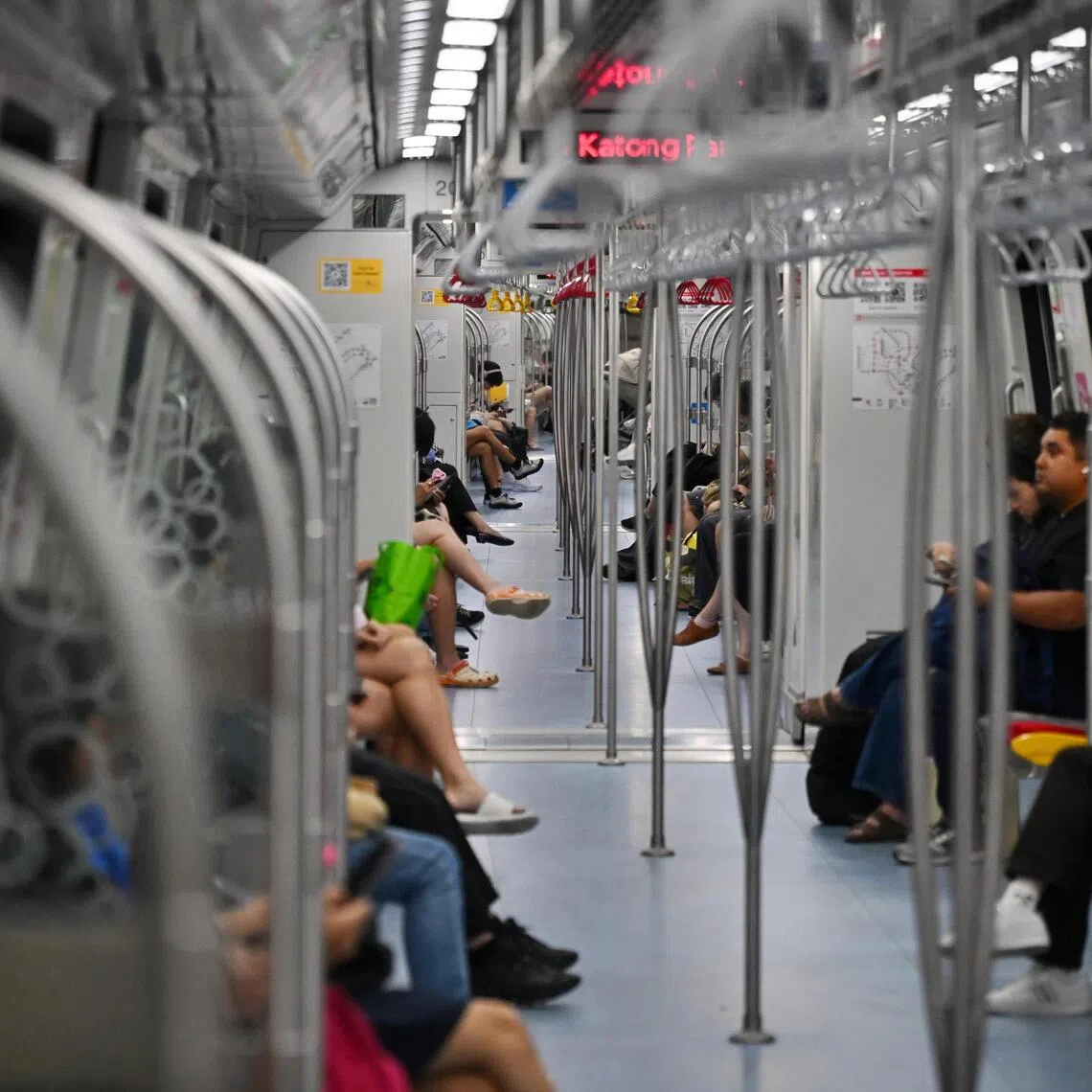 The rail dampers will be installed where higher noise levels are observed due to tighter track curvatures, LTA said.