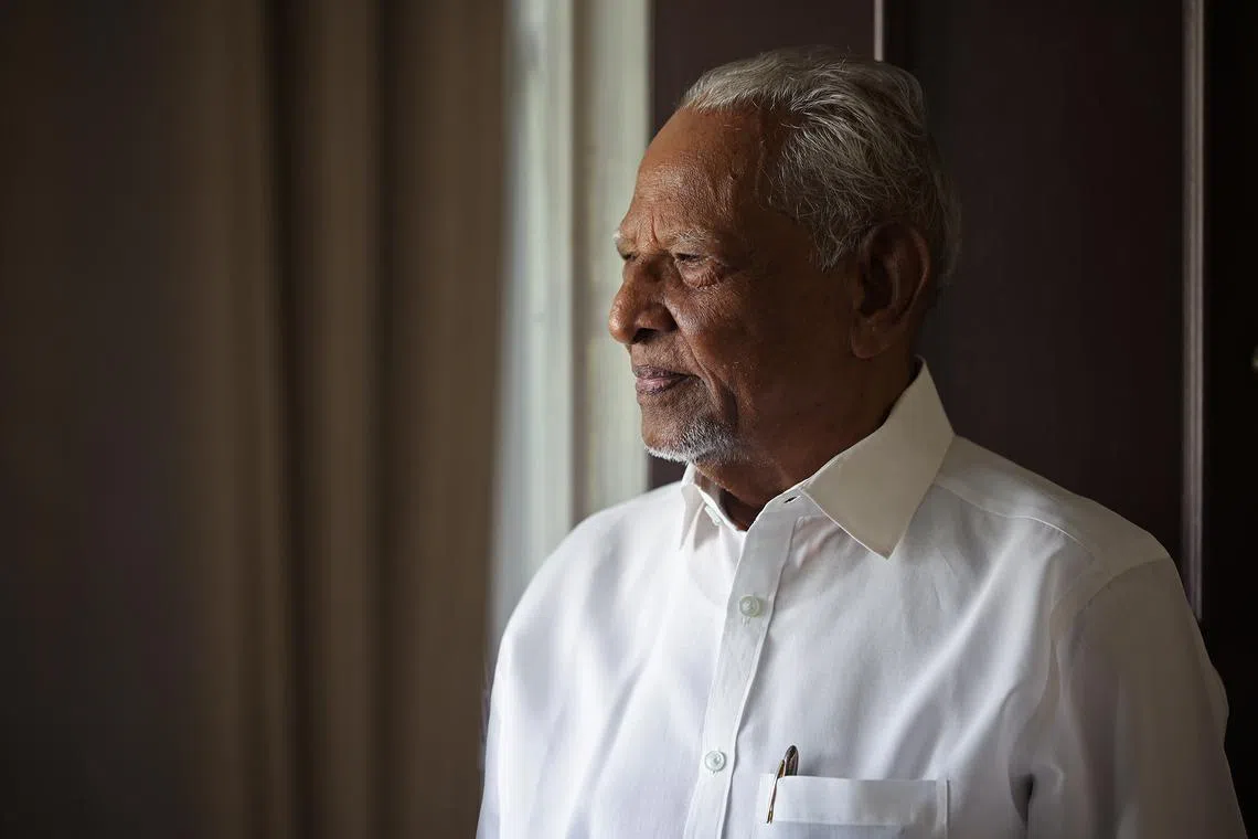 Centenarian Abdul Gafoore ran a newspaper delivery business and a provision store for 40 years.