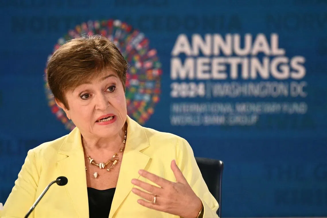 IMF's managing director Kristalina Georgieva said that the global lender had worked with Trump during his previous term and looked forward to doing so again.