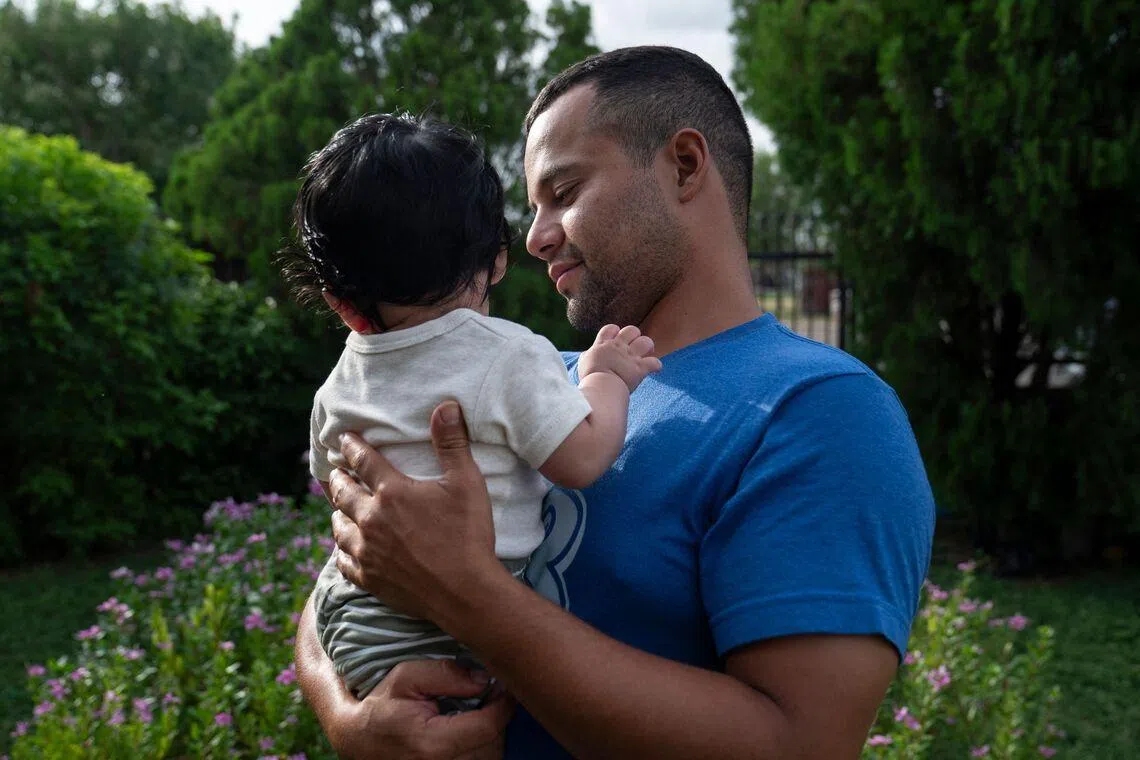 Jose Contreras missed the birth of his son in February.