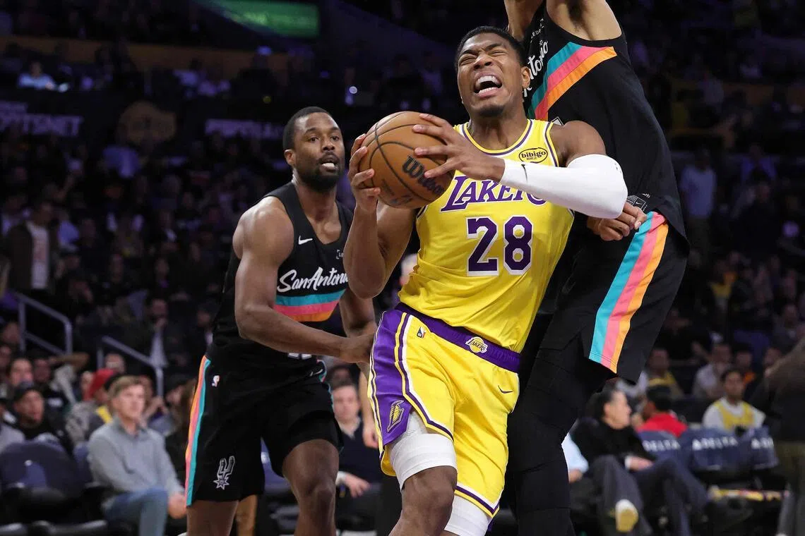 Depleted Los Angeles Lakers chase bounce-back against slumping Dallas Mavericks in NBA