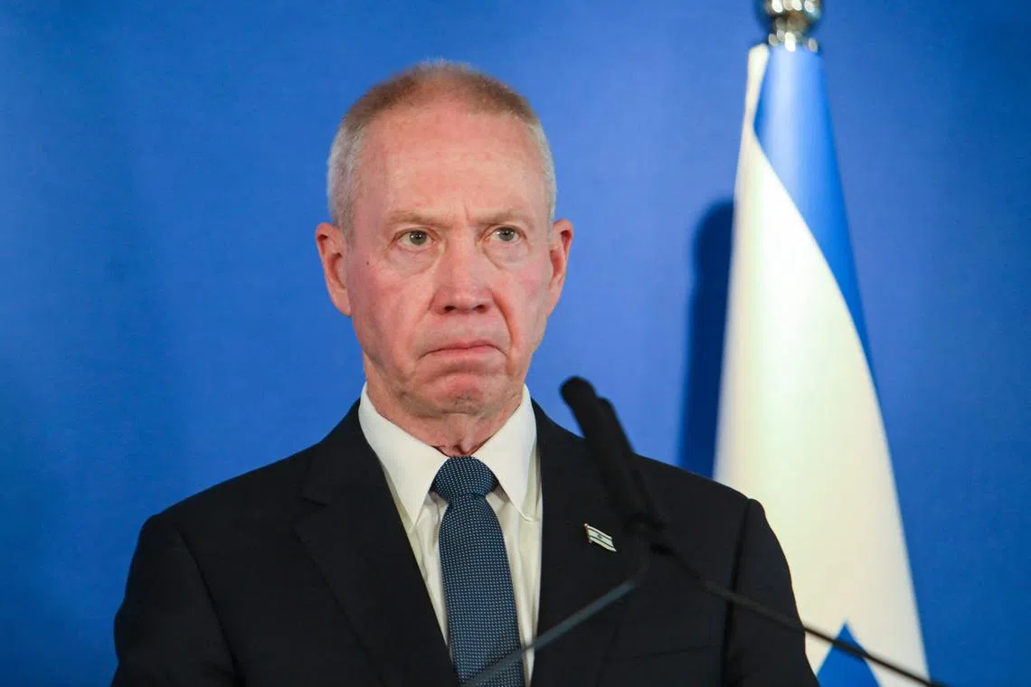 sraeli Minister of Defence Yoav Gallant aides said he never got the notification letter formally required to begin the 48-hour countdown to his removal from office, and was continuing to work indefinitely.