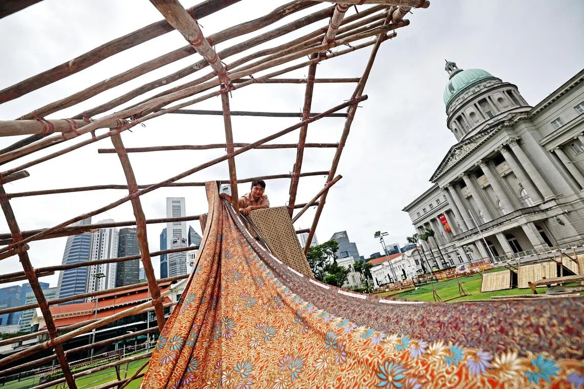 The National Gallery Singapore attracted 2.2million visitors for FY2025/26 through exhibitions and events such its Light To Night festival.