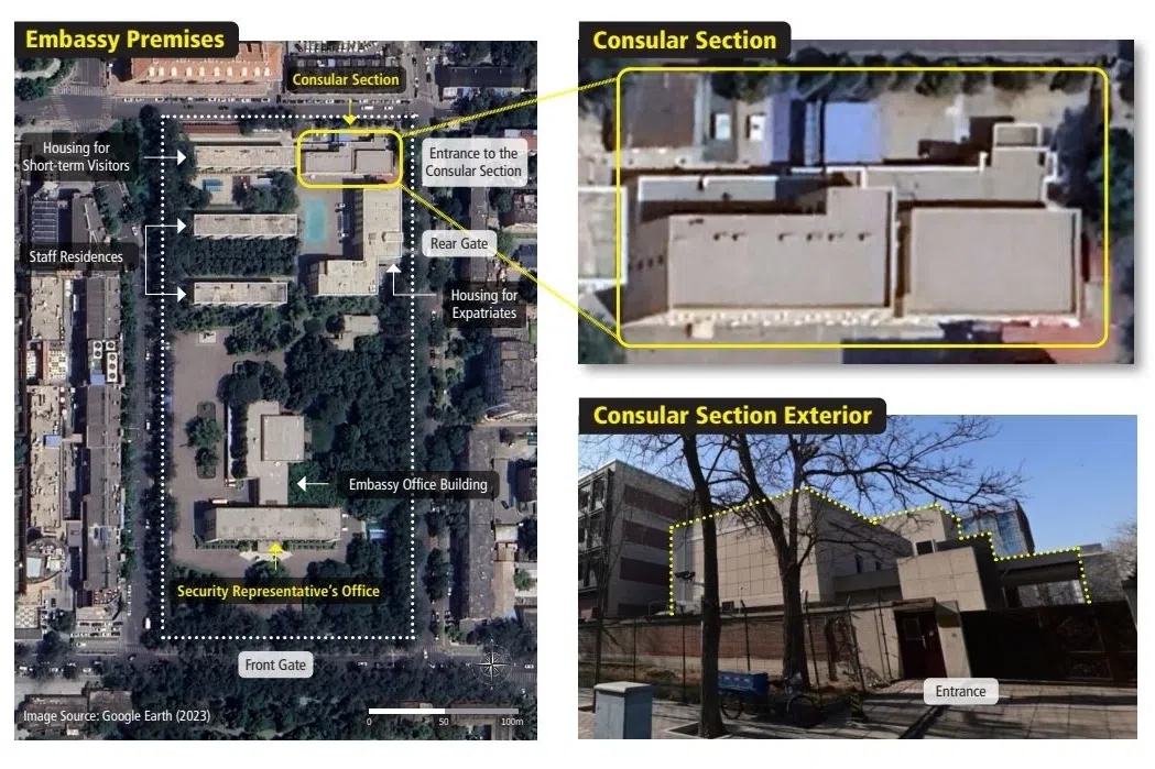 North Korea operates secret detention facility beneath embassy in Beijing, says rights group