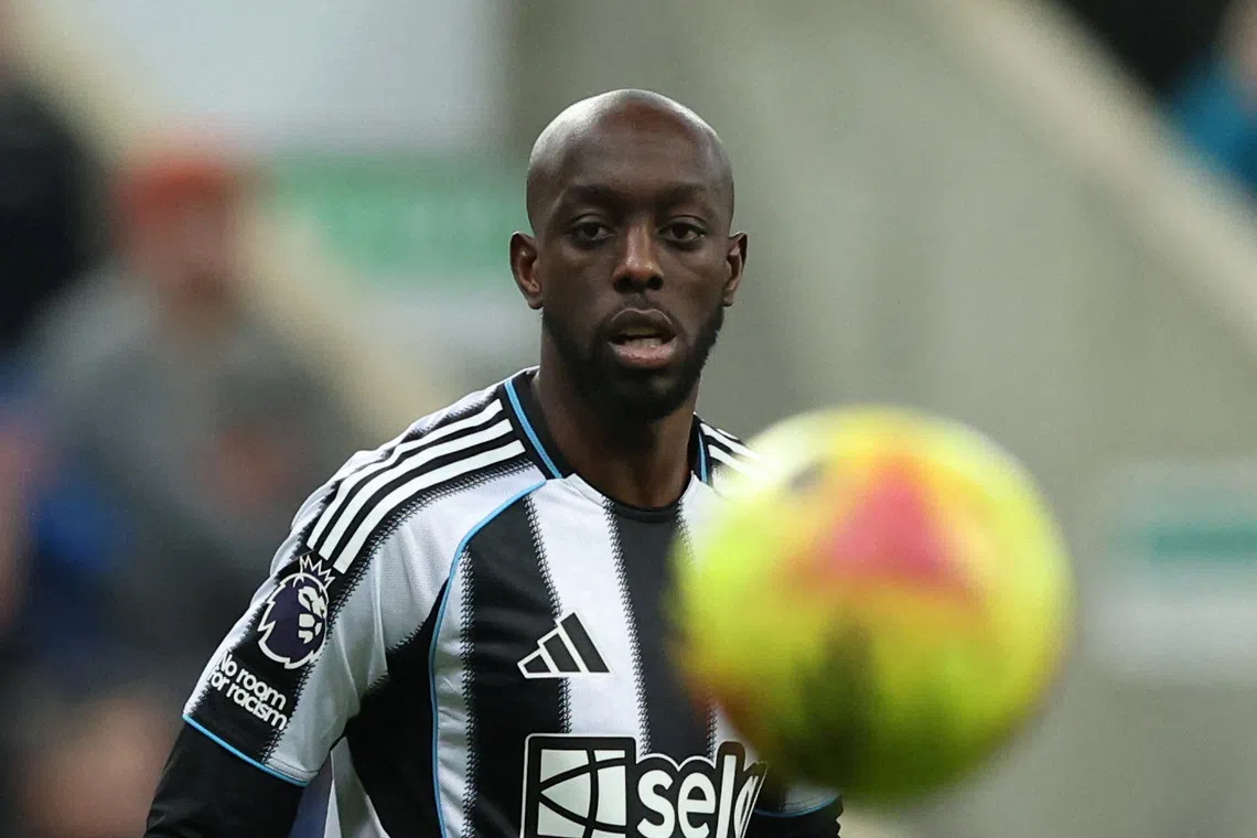 Soccer Football - Premier League - Newcastle United v Burnley - St James' Park, Newcastle, Britain - December 6, 2025 Newcastle United's Yoane Wissa in action REUTERS/Scott Heppell