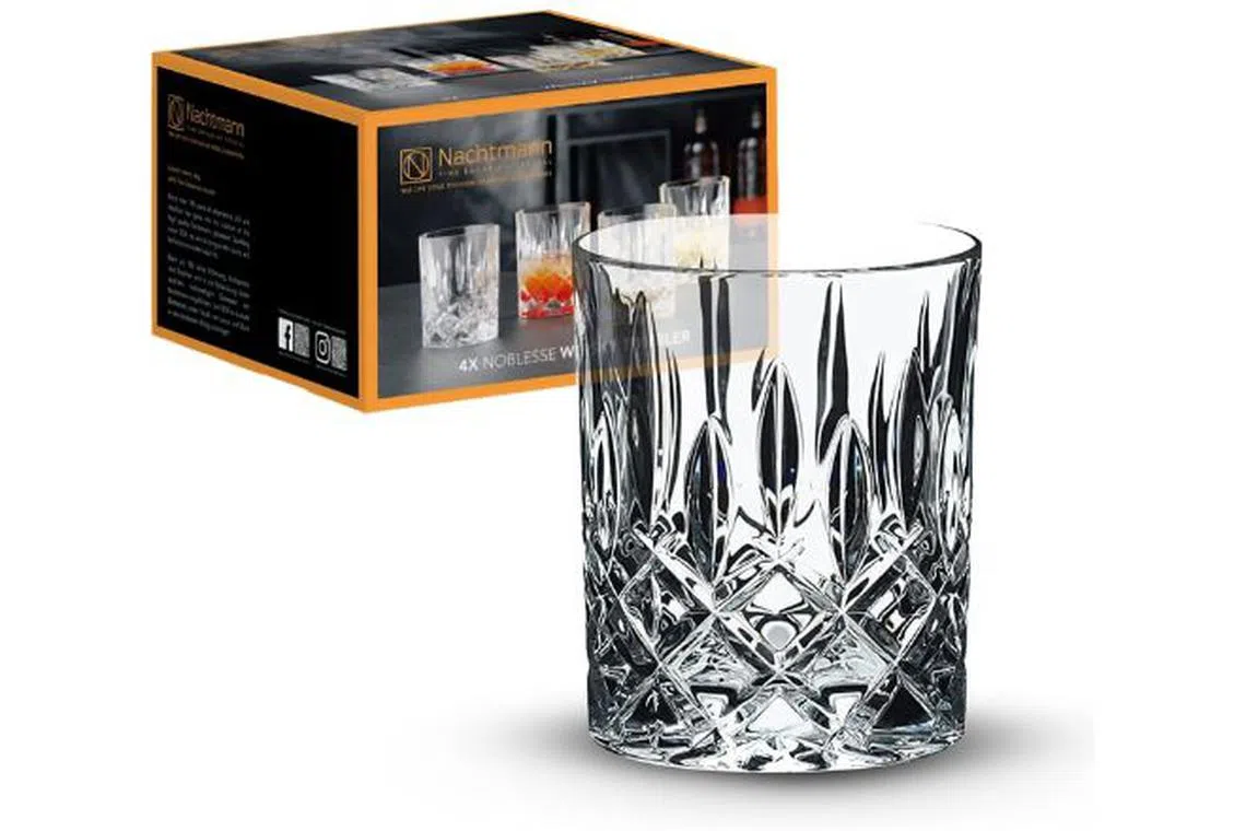 Nachtmann Noblesse Crystal Whisky Tumblers