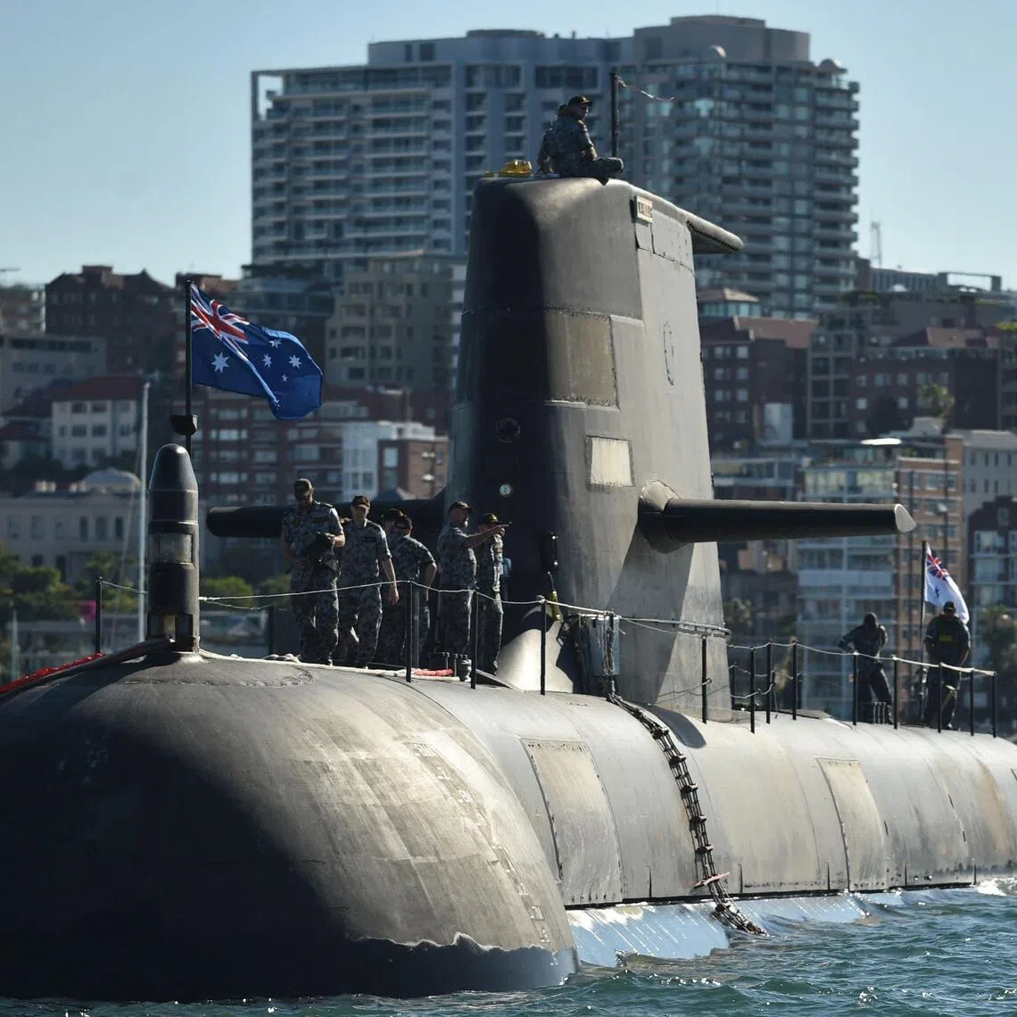 The AUKUS defence deal - Australia, UK and US - will allow Australia to acquire US nuclear-powered submarines.