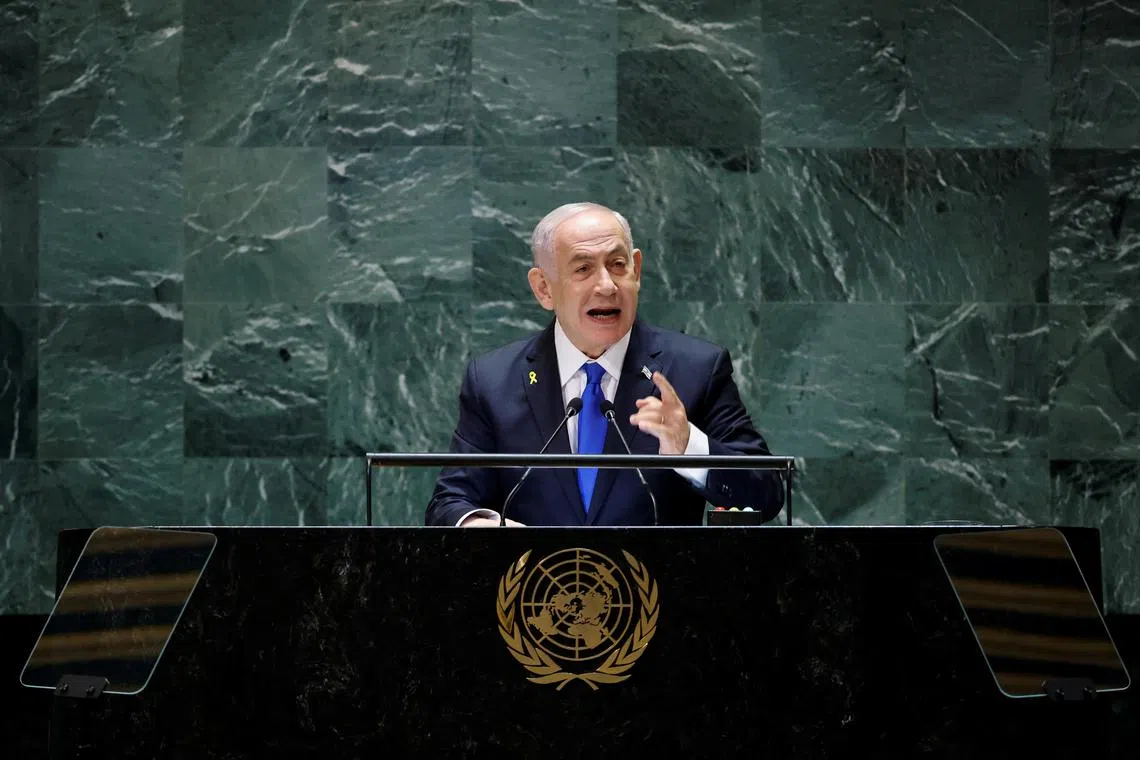 In a video statement, Israel's Prime Minister Benjamin Netanyahu told the people of Iran that their government was bringing them “closer to the abyss”. 