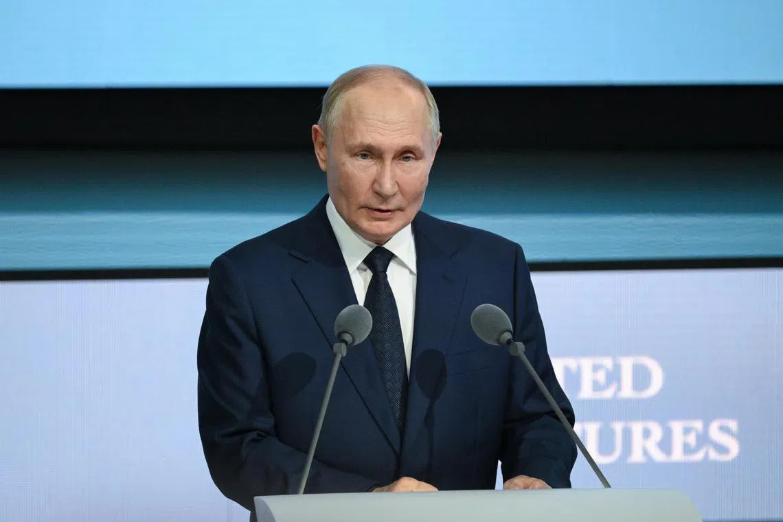 President Vladimir Putin said Russia would be forced to take “appropriate decisions” based on the new threats if the West allowed Ukraine to strike Russian territory with Western-made long-range missiles.