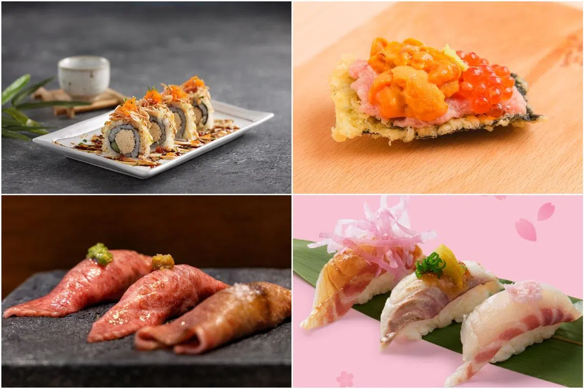 Battle for your sushi dollar: What’s shaking up Singapore’s sushi scene?