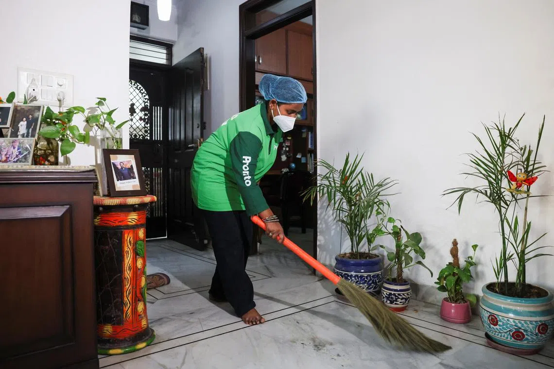 In India, $1 housekeepers spark a consumer, worker frenzy despite safety risks