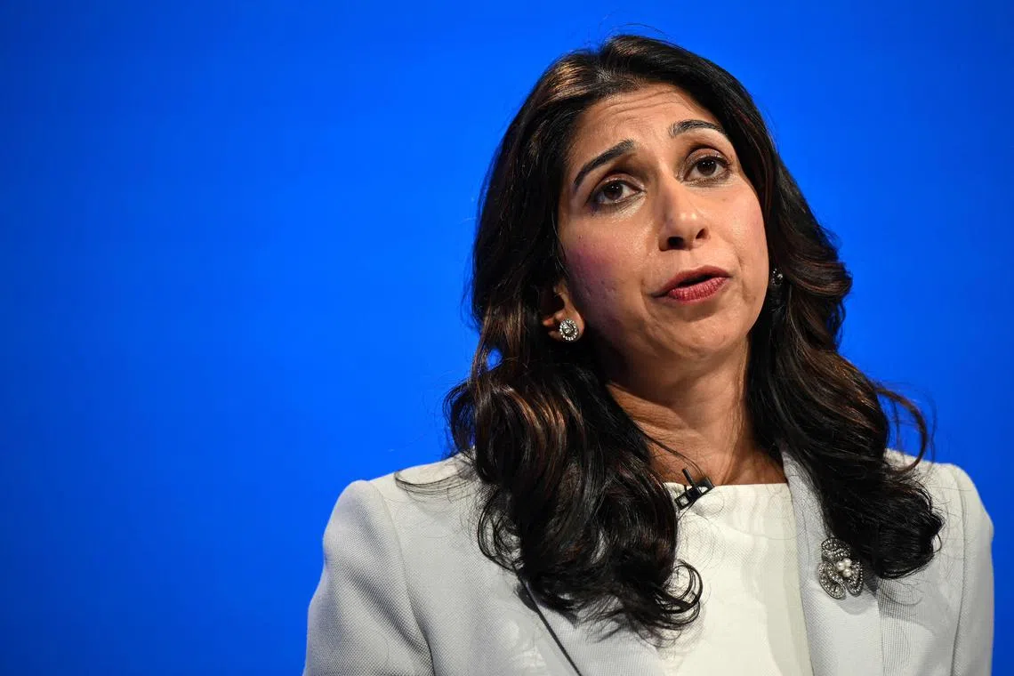 Britain's Home Secretary Suella Braverman, who is seen as a possible future leader of the governing Conservative Party, said the state would always support those who are genuinely homeless.
