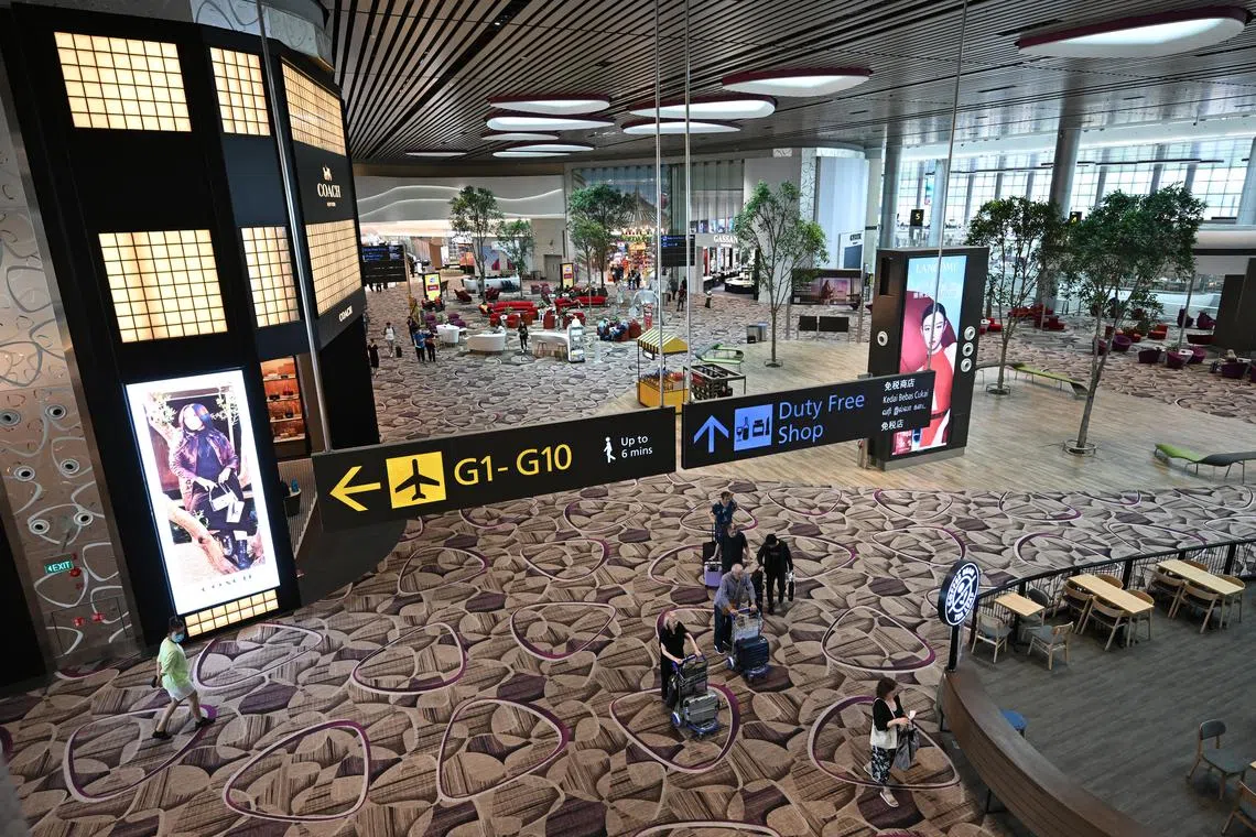 The duo were arrested before their scheduled flight from Singapore.