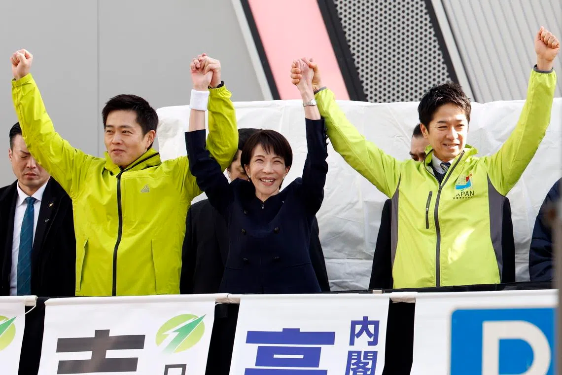 Tokyo hopes voters will hand PM Takaichi new clout to counter China