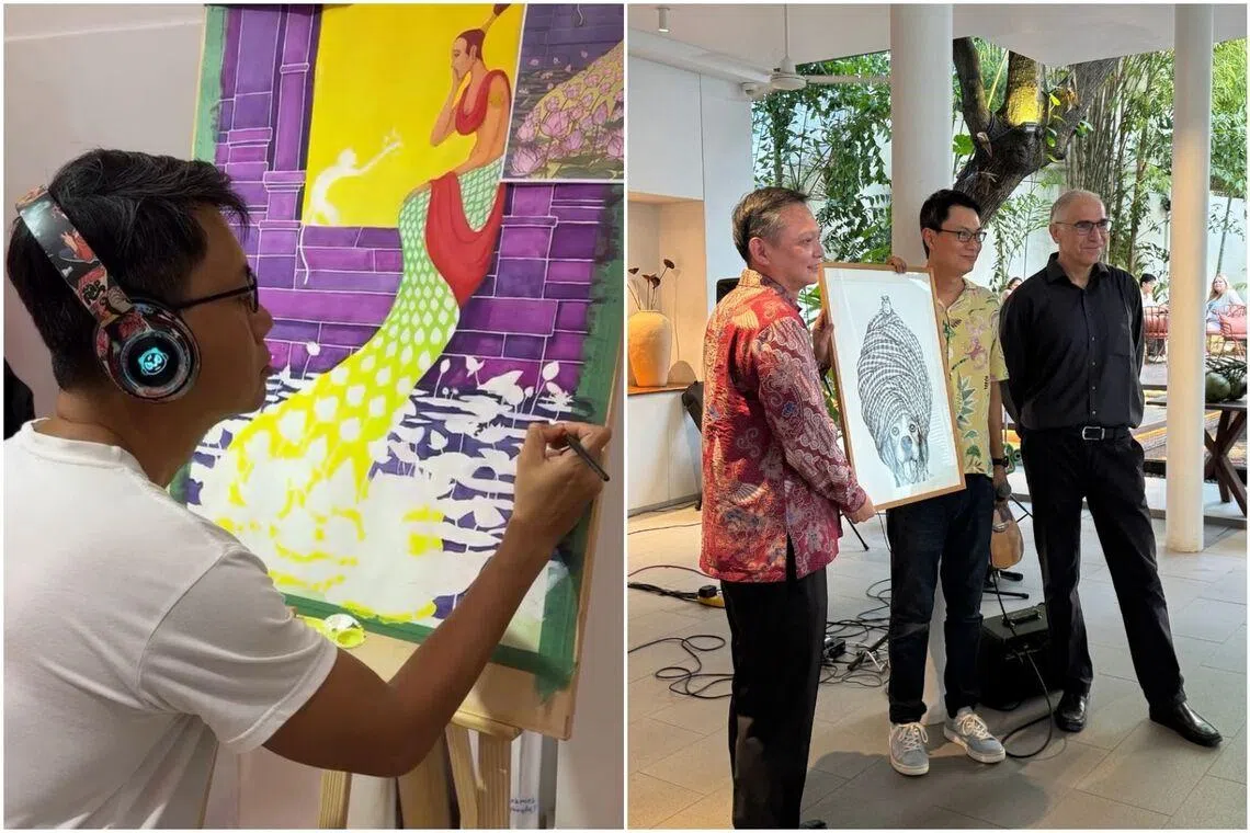 Singapore artist Joshua Chiang brings a decade of Cambodian stories to life