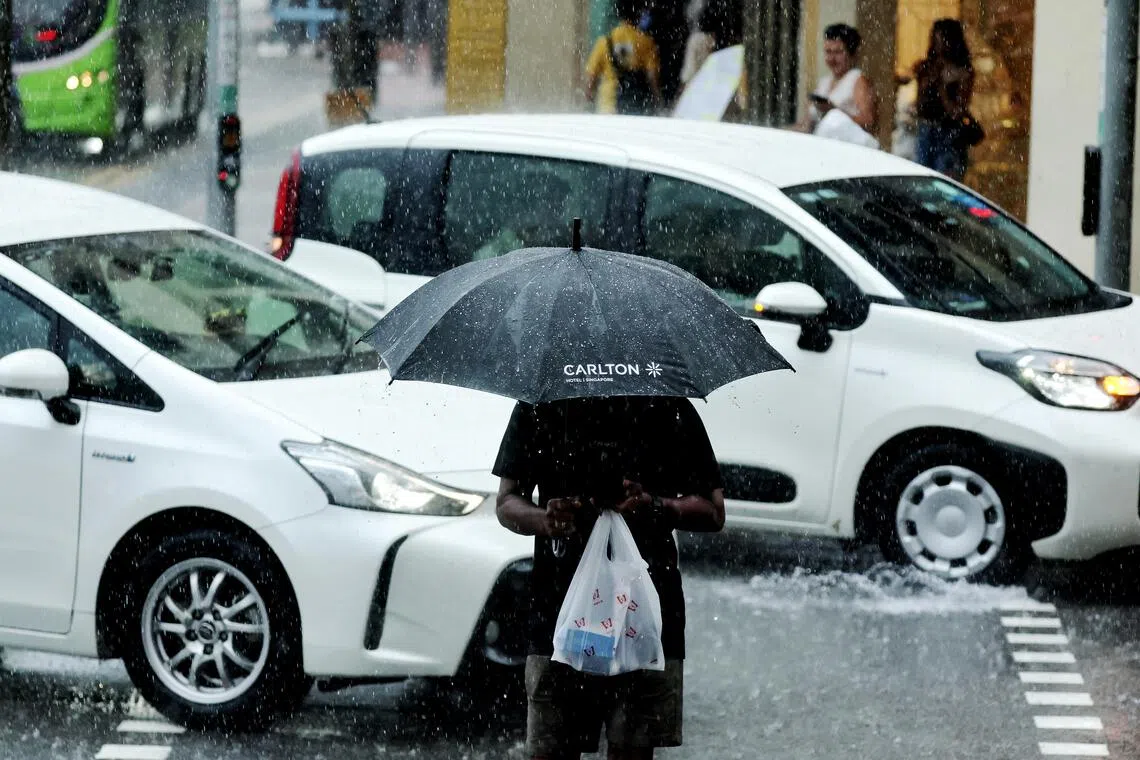 Localised, short thundery showers are expected on most days in the second half of October.
